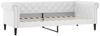 vidaXL Tagesbett Weiß 100x200 cm Kunstleder 354231 Bild 2