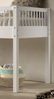 Halbhohes Bett FORREST 90 x 200 cm Buche Weiß Bild 3