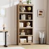 GarveeMore Bücherregal Bücherregal 5 Stöckig Offenes Regal Mit Verstellbaren Einlegeböden Bild 3