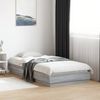 vidaXL Bettgestell mit LED Grau Sonoma-Eiche 75x190 cm 839551 Bild 4