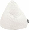 Sitting Point Sitzsack Sitzsack FLUFFY HEARTS L, Plüschsitzsack mit Herzoptik Bild 2