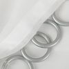Bestlivings Gardinenstange, 1-läufig, Gardinenring - silber - Ø40mm, Gardinenring (silber) Ø40mm , Gardinenringe Ø40mm inkl. Faltenleghaken Bild 4