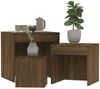 Satztische 3 Stk. Braun Eichen-Optik Holzwerkstoff [815227] Bild 4