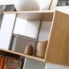 Casâme Bücherregal in Weiß- und Eichendekor - H173,5 cm - Weiß Bild 3