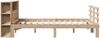 vidaXL Massivholzbett mit Regal ohne Matratze 135x190 cm Kiefer 3322704 Bild 5