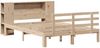 vidaXL Massivholzbett mit Regal ohne Matratze 135x190 cm Kiefer 3322704 Bild 3
