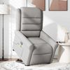 vidaXL Massagesessel mit Aufstehhilfe Wolkengrau Stoff 3303333 Bild 3