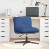 vidaXL Bürostuhl Drehbar Blau Stoff 4105393 Bild 2