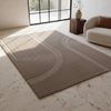 KADIMA DESIGN Teppich LAVAREDO Wohnzimmer Waschbar Schlafzimmer Wohnzimmerteppich Boho, Läufer, Höhe: 14 mm, Beige, 80x150 cm, Esszimmer Esszimmerteppich Fußbodenheizung Waschbar Bild 3