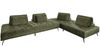 KAWOLA Sofa WIOLO Ecksofa velvet moosgrün 80 x 240 x 350 cm Bild 3