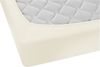biberna Feinjersey-Spannbetttuch 0077144, perlmutt, 1x 90x190 cm - 100x200 cm Bild 2