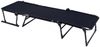 2 in 1 Gartenliege, mit Kopfkissen, Stahl/Polyester Schwarz, 181 x 59 x 32 / 90 cm Bild 3