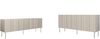 Wohnzimmer-Set Intori I Kommode, TV-Lowboard (Farbe: Beige) Bild 2