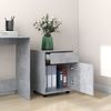 vidaXL Rollschrank Betongrau 45x38x54 cm Holzwerkstoff 808444 Bild 3
