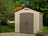 Dmora Gartenhaus Weyburn, Gartenhütte, Gartenhaus, Werkzeugschuppen, 257x182 h243 cm, Beige Bild 2