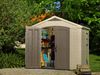 Dmora Gartenhaus Weyburn, Gartenhütte, Gartenhaus, Werkzeugschuppen, 257x182 h243 cm, Beige Bild 4
