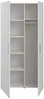 Vente-unique - ERKANO Waschküche Holz, Platte BeigeWeiß - B 65,8 cm x H 184,4 cm x L 156 cm Bild 5