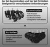 Gaming Stuhl mit Wippfunktion bis zu 170° verstellbarem Lendenkissen und Bild 4