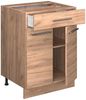 Küchenunterschrank Fame-Line Goldkraft Eiche 60 cm mit Schublade, AP Eiche Vicco Bild 5