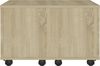 vidaXL Couchtisch Sonoma-Eiche 60x60x38 cm Holzwerkstoff 806861 Bild 5