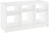 Moderne Holzbank als Schuhregal in zwei Größen 110 oder 83 cm Kiefer massiv weiß V-90.80W-0383 cm Bild 2