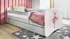 Raumhirsch Furniture Kinderbett 70x140, 80x160, 80x180 cm - Komplettset mit Matratze & Schublade (Bett für Mädchen, Einzelbett Kinder 2–12, mit Rausfallschutz & Lattenrost), verschiedene Farben & Designs Bild 2