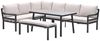 Garden Impressions Corsica Lounge-Dining Set - 4-tlg. hochwertiges Aluminium Gartenmöbelset inkl. Kissen Bild 2