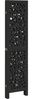 vidaXL 4-tlg. Paravent Schwarz Massivholz Paulownia 358753 Bild 5