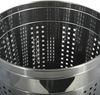 MSV Wäschetonne Wäschekorb Wäschesammler Wäschetruhe mit Sitzkissen Rund, 60,5 cm Höhe Metall Schwarz/Silber Bild 3