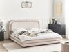 Wasserbett Kunstleinen LAVARDENS 180 x 200 cm Hellbeige Bild 3