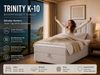 Best for Home Boxspringbett mit Bettkasten Trinity K-10 SINGLE Bonell-Matratze inkl. 7 cm Topper (Einzelbett, Polsterbett mit gepolstertes Kopfteil, Jugendbett, Kinderbett versch. Größen, 70x200 80x200 90x200 100x200 cm), Handwerksqualität, TOP Preis-L... Bild 4