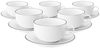 Seltmann Weiden Lido Black Line Milchkaffeetasse mit Untertasse 350 ml 6er Set Bild 3
