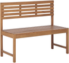Beliani 'TREIA' Gartenbank, Akazienholz Heller Holzfarbton Bild 1