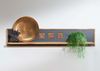 Wandregal Sheesham 108x22x30 gebeizt TURIN #19 Bild 3