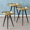 Boltze Shinah Tisch Eisen gold 51 cm Bild 3