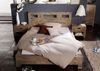 Bett Sheesham 180x200x90 grau geölt NATURE GREY #202 Bild 2