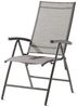 Sieger Sirio Klappsessel klappbar, Aluminium Eisengrau 61 x 108 x 73 cm Bild 2