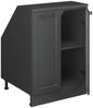 Küchenschrank für Dachschrägen R-Line Anthrazit Landhaus 60 cm mit 2 Türen, Schrankkorpus 60 cm Tiefe Vicco Bild 3