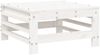 vidaXL 6-tlg. Garten-Lounge-Set Weiß Massivholz Kiefer 3186201 Bild 5