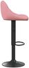 vidaXL Barhocker 2 Stk. Rosa Samt [335354] Bild 5