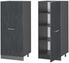 Vorratsschrank R-Line Schwarz Beton 60 cm Vicco Bild 5