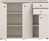 Sideboard >TEMPRA2< in Sand - 108,8x85,5x34,8cm (BxHxT) Bild 3