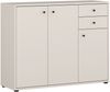 Sideboard >TEMPRA2< in Sand - 108,8x85,5x34,8cm (BxHxT) Bild 4