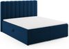 Micadoni Boxspringbett Kelp Samt Königsblau 180x200 Bild 2