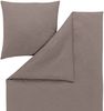 Estella Bettwäsche Takoma 6873 295 Taupe Mako Interlock Jersey 135 x 200 + 80 x 80 cm Bild 2