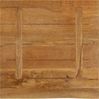 vidaXL Tischplatte mit Baumkante 80x80x2,5 cm Massivholz Mango 370554 Bild 5
