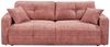 Schlafsofa Bullet von ED Exciting Design – Komfortables Mikrofaser-Sofa mit Nosagfederung Farbe Coral, Bettkasten und Liftbeschlag Bild 5