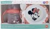 Disney Minnie Mouse Kinderbesteck Baby Geschenkset 3-teilig – Trinkbecher, Schale & Löffel (3-tlg) Bild 2