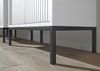 Badezimmer-Set "Lucera" (4-teilig) in weiß matt / schwarz. 192 x 192 x 32 cm (B/H/T) Bild 4