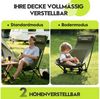 Elegear Campingstuhl faltbar Klappstuhl Anglersessel mit Getränkehalter & Tasche, bis 150kg (2 St), praktisch & ideal für unterwegs, Festival, Open-Air, Angelntuhl Bild 4